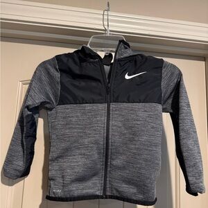 Nike Dri-FIT Black and Gray Jacket
